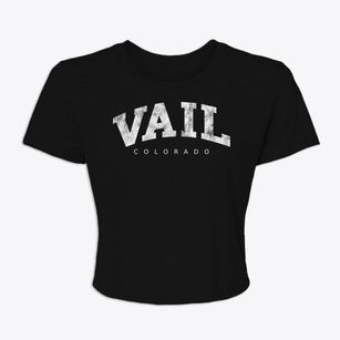 Vail Colorado Urban Vibe Women's Crop Top