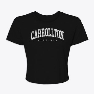 Carrollton Virginia Urban Vibe Women's Crop Top