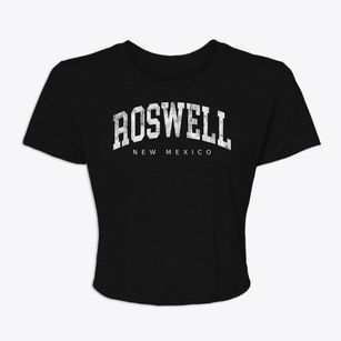 Roswell New Mexico Urban Vibe Women's Crop Top