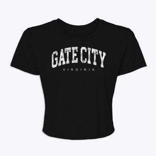 Gate City Virginia Urban Vibe Women's Crop Top