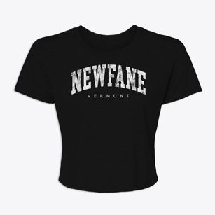 Newfane Vermont Urban Vibe Women's Crop Top