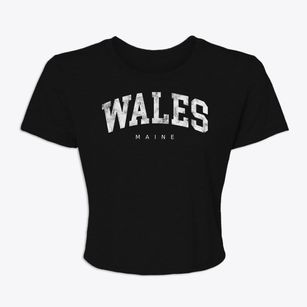 Wales Maine Urban Vibe Women's Crop Top