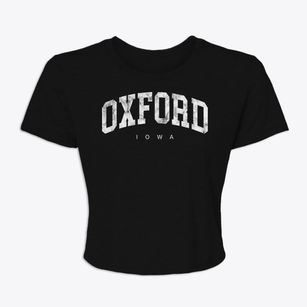 Oxford Iowa Urban Vibe Women's Crop Top
