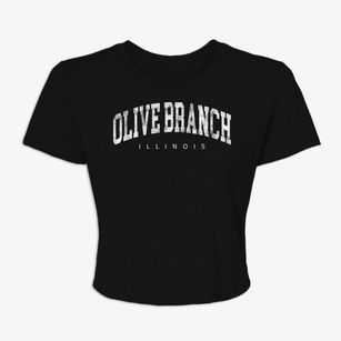 Olive Branch Illinois Urban Vibe Women's Crop Top