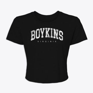 Boykins Virginia Urban Vibe Women's Crop Top