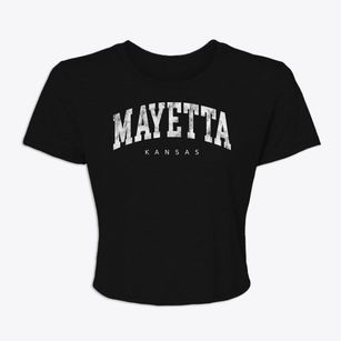 Mayetta Kansas Urban Vibe Women's Crop Top