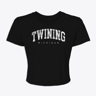 Twining Michigan Urban Vibe Women's Crop Top