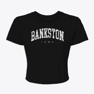 Bankston Iowa Urban Vibe Women's Crop Top