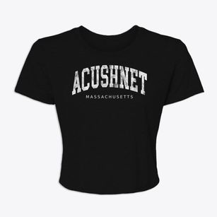 Acushnet Massachusetts Urban Vibe Women's Crop Top