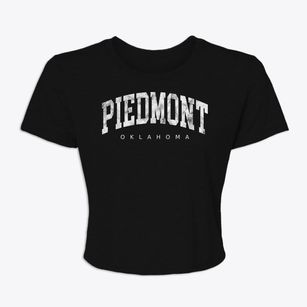 Piedmont Oklahoma Urban Vibe Women's Crop Top