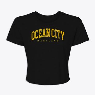 Ocean City Maryland Urban Vibe Women's Crop Top