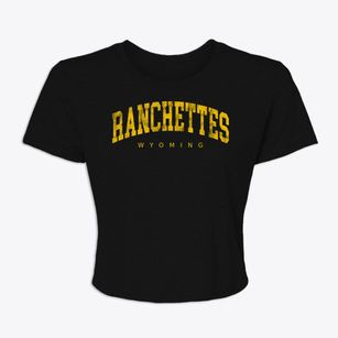 Ranchettes Wyoming Urban Vibe Women's Crop Top
