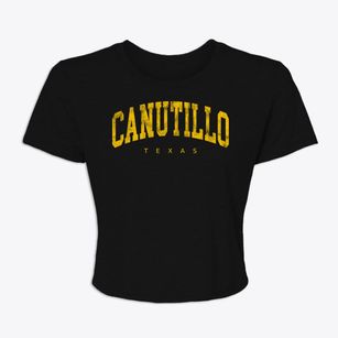 Canutillo Texas Urban Vibe Women's Crop Top