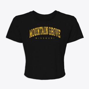 Mountain Grove Missouri Urban Vibe Women's Crop Top