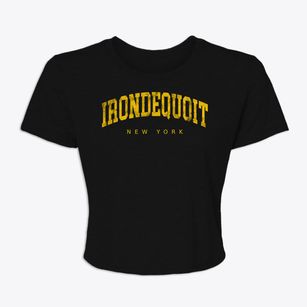 Irondequoit New York Urban Vibe Women's Crop Top