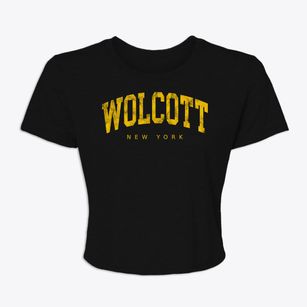 Wolcott New York Urban Vibe Women's Crop Top
