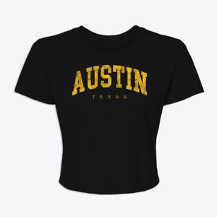 Austin Texas Urban Vibe Women's Crop Top