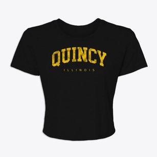 Quincy Illinois Urban Vibe Women's Crop Top