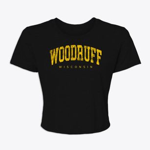 Woodruff Wisconsin Urban Vibe Women's Crop Top