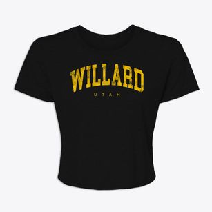 Willard Utah Urban Vibe Women's Crop Top