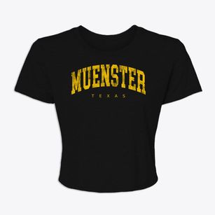 Muenster Texas Urban Vibe Women's Crop Top