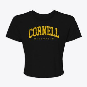 Cornell Wisconsin Urban Vibe Women's Crop Top