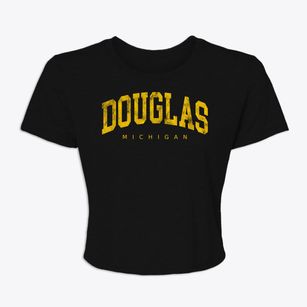 Douglas Michigan Urban Vibe Women's Crop Top