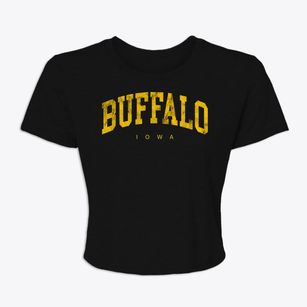 Buffalo Iowa Urban Vibe Women's Crop Top