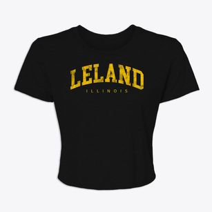 Leland Illinois Urban Vibe Women's Crop Top