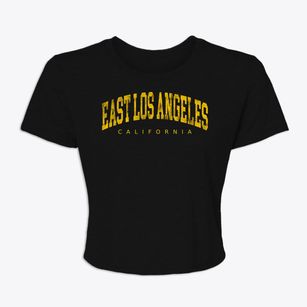 East Los Angeles California Urban Vibe Women's Crop Top