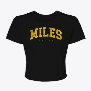 Miles Texas Urban Vibe Women's Crop Top