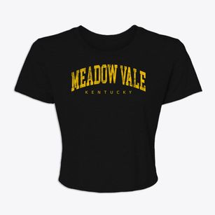 Meadow Vale Kentucky Urban Vibe Women's Crop Top
