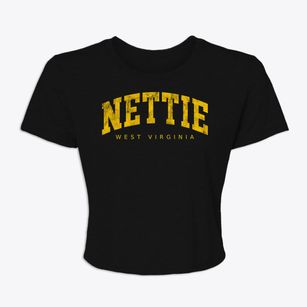Nettie West Virginia Urban Vibe Women's Crop Top