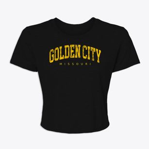 Golden City Missouri Urban Vibe Women's Crop Top