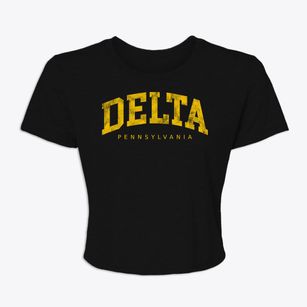 Delta Pennsylvania Urban Vibe Women's Crop Top