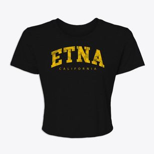 Etna California Urban Vibe Women's Crop Top