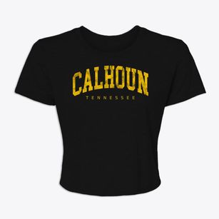 Calhoun Tennessee Urban Vibe Women's Crop Top