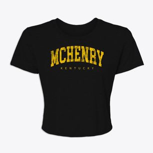 Mchenry Kentucky Urban Vibe Women's Crop Top