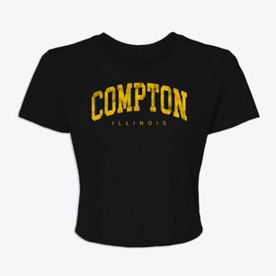 Compton Illinois Urban Vibe Women's Crop Top