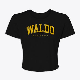 Waldo Alabama Urban Vibe Women's Crop Top
