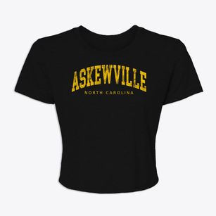 Askewville North Carolina Urban Vibe Women's Crop Top