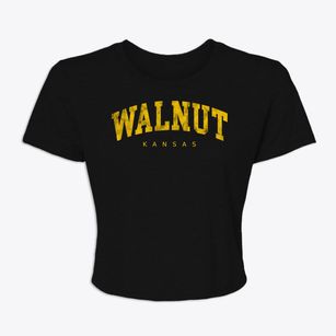 Walnut Kansas Urban Vibe Women's Crop Top