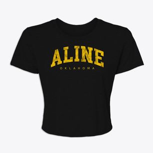 Aline Oklahoma Urban Vibe Women's Crop Top