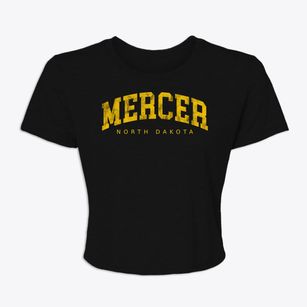 Mercer North Dakota Urban Vibe Women's Crop Top