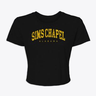Sims Chapel Alabama Urban Vibe Women's Crop Top