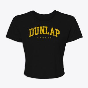 Dunlap Kansas Urban Vibe Women's Crop Top