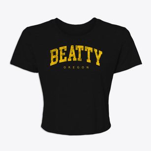 Beatty Oregon Urban Vibe Women's Crop Top