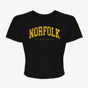 Norfolk Virginia Urban Vibe Women's Crop Top