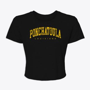 Ponchatoula Louisiana Urban Vibe Women's Crop Top