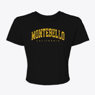 Montebello California Urban Vibe Women's Crop Top